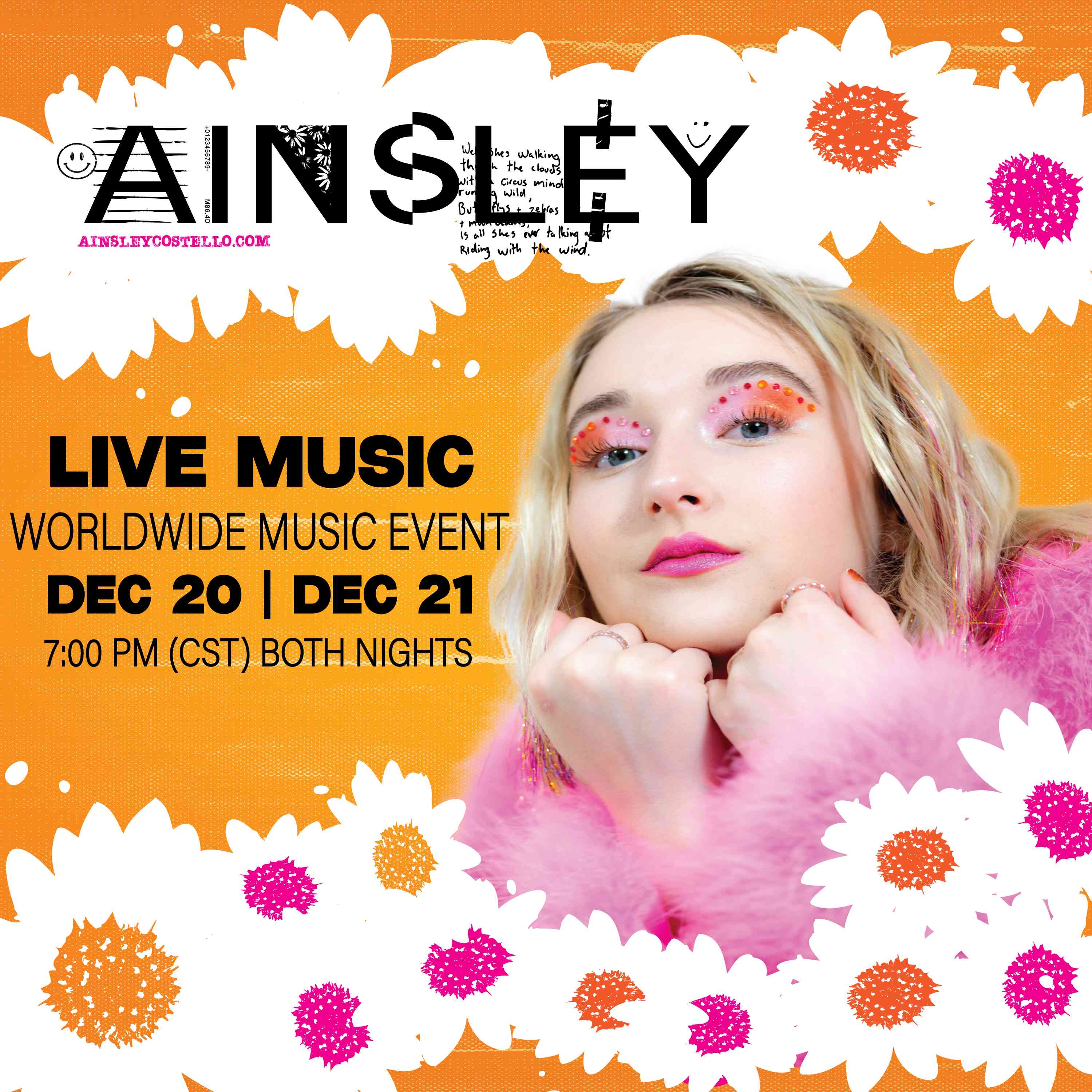 Ainsley Costello Live