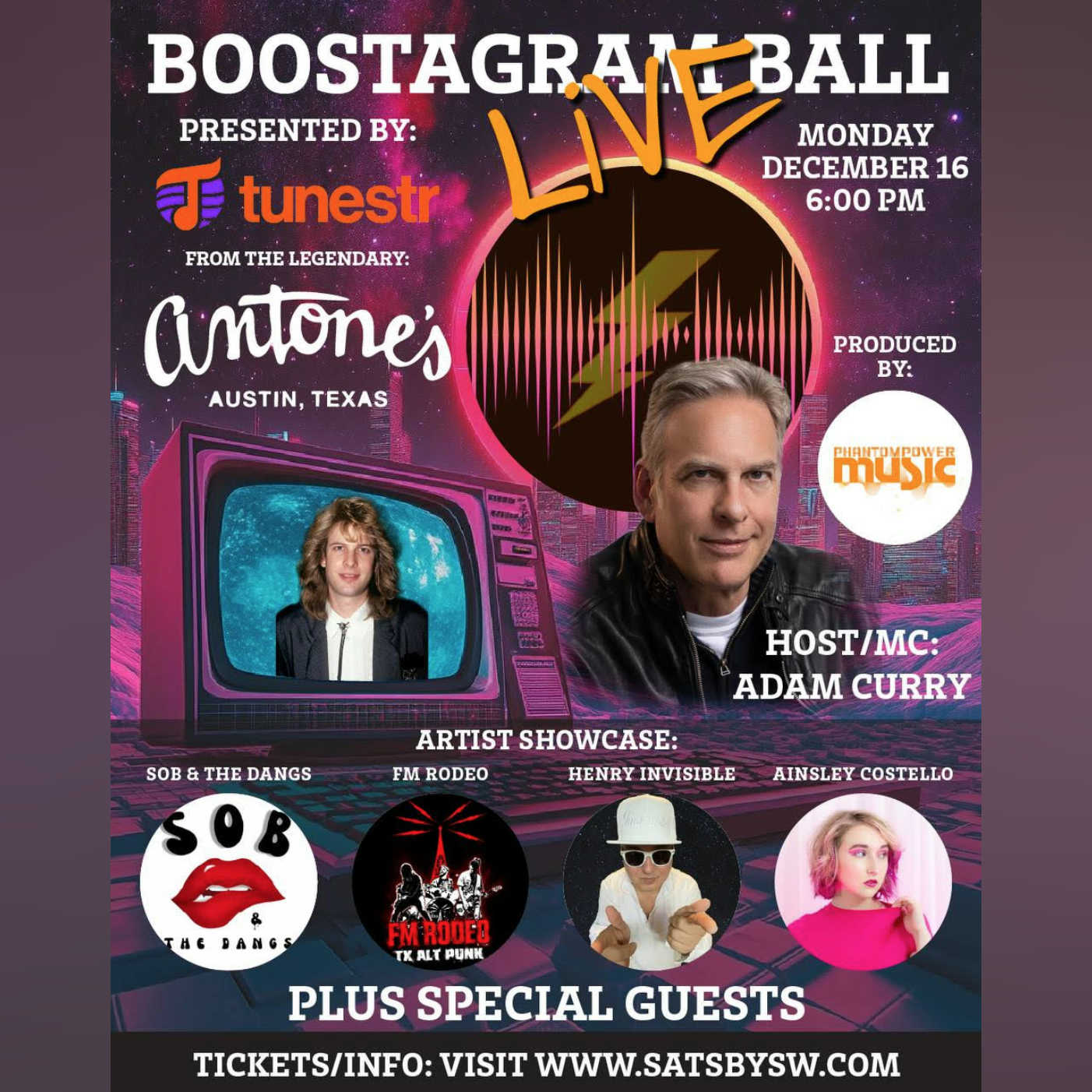 Boostagram Ball, LIVE!